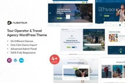 Aventour 1.0.0 – Tour & Travel Agency WordPress Theme