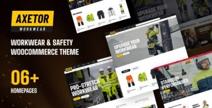 Axetor 1.1.1 – Workwear & Safety WooCommerce Theme