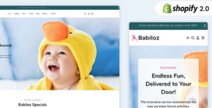 Babiloz 1.0 – Babycare Boutique Shopify theme
