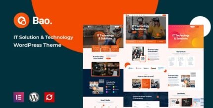 Bao 2.0.6 – IT Solutions & Services WordPress Theme