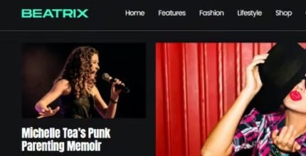 Beatrix 1.0 – Modern Magazine WordPress Theme