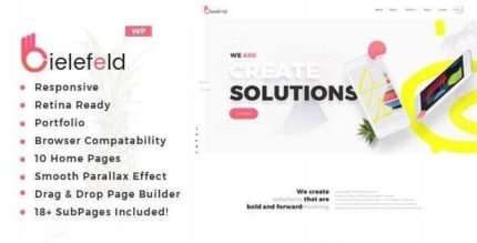 Bielefeld 2.9 – Multipurpose Creative Portfolio WordPress Theme