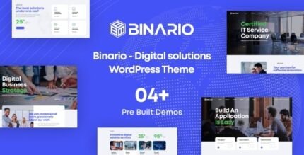 Binario 1.3.0 – Digital Solutions WordPress Theme