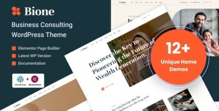 Bione 2.0 – Business Consulting WordPress Theme