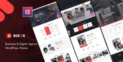 Bixos 1.0.4 – Business & Digital Agency WordPress Theme