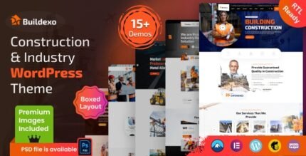 Blxo 1.0.3 – Construction WordPress Theme