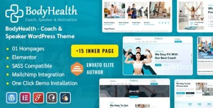 BodyHealth 1.2 – Fitness & Workout WordPress Theme