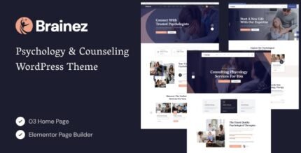 Brainez 1.0.1 – Psychology And Counseling WordPress Theme