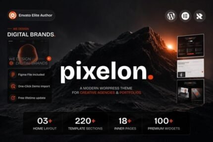 Brant – Creative Portfolio & Agency Elementor Template Kit