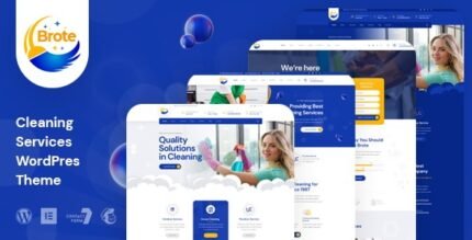 Brote 1.1.0 – Cleaning Services WordPress Theme