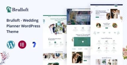 Brulloft 1.0.4 – Wedding Planner WordPress Theme