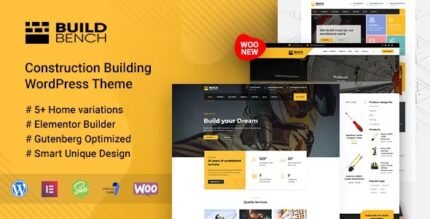 Buildbench 2.1.5 – Construction Building WordPress Theme