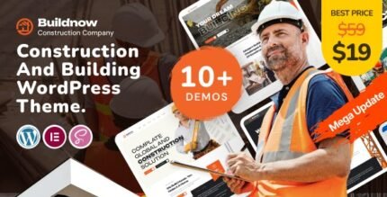 Buildnow 1.0.4 – Construction & Building WordPress Theme