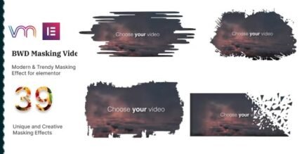 Masking Video 1.3 – addon for Elementor