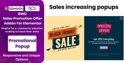 BWD Sales Promotion Offer Addon For Elementor 1.6