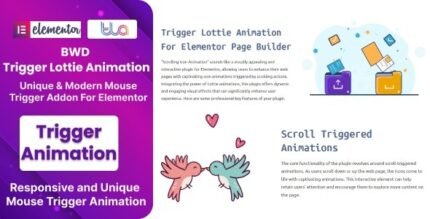 BWD Trigger Lottie Animation Addon For Elementor 1.5