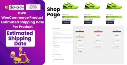 BWD Product Estimated Shipping Date For WooCommerce 1.5
