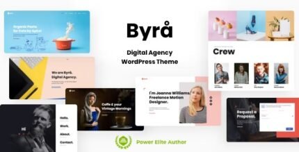 Byra 12.1 – Simple Portfolio WordPress Theme
