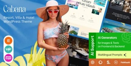 Cabana 1.0 – Resort, Villa & Hotel WordPress Theme