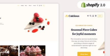 Caklious 1.0 – The Cake-Shop Responsive Shopify Theme