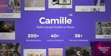 Camille 2.0.0 – Multi-Concept WordPress Theme