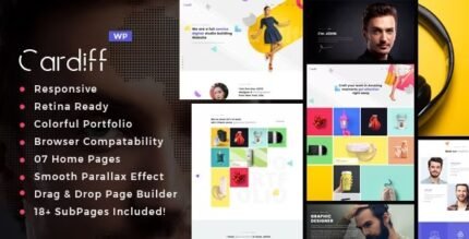 Cardiff 2.0 – Multipurpose Portfolio Theme