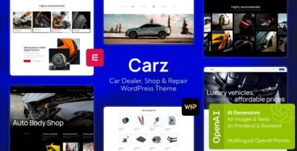 Carz 1.12.0 – Car Dealer, Shop & Repair WordPress Theme
