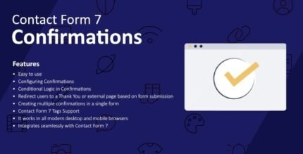 Configuring Confirmations for Contact Form 7 1.2.0
