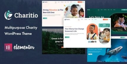 Charitio 1.0.7 – Multipurpose Charity WordPress Theme