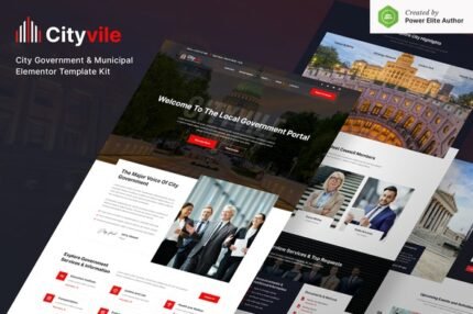 Cityvile 1.0.3 – City Government & Municipal Gutenverse FSE WordPress Block Theme