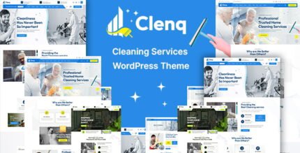 Clenq 1.0.0 – Cleaning Services WordPress Theme