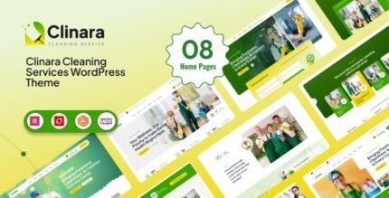 Clinara 1.0.0 – Cleaning Services WordPress Theme