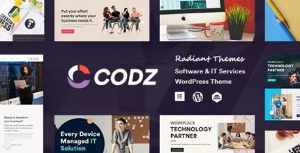 Codz 1.0.6 – Software & IT Services Theme