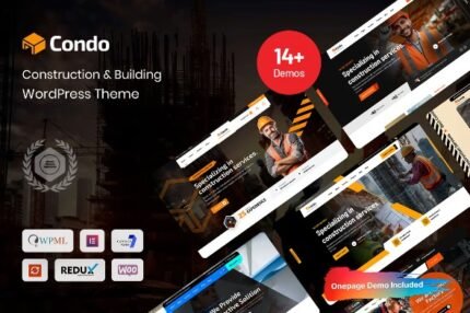 Condo 1.0.3 – Construction & Building WordPress Theme CondoConstruction & Building WordPress Theme