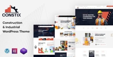 Constix 1.0 – Construction & Building Elementor Template Kit