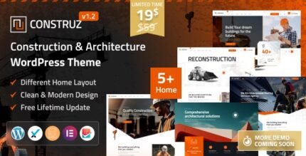 Construz 1.0.1 – Construction & Architecture WordPress Theme