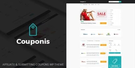 Couponis 3.2.4 – Affiliate & Submitting Coupons WordPress Theme
