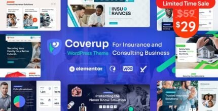 CoverUp 1.2 – Insurance & Consulting Business WordPress Theme