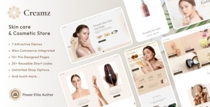 Creamz 1.0.9 – Beauty Salon & Spa WooCommerce