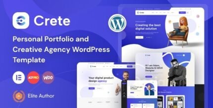 Crete 1.5.4 – Personal Portfolio and Creative Agency WordPress Theme