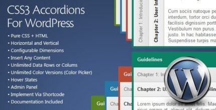 CSS3 Accordions for WordPress 3.1
