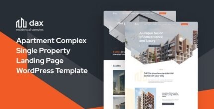 DAXX 1.0 – Apartment Complex WordPress Theme