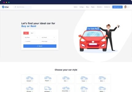 dCar 2.0.22 – Car Directory WordPress Theme