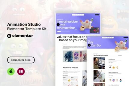 Debv 1.0 – Animation Studio Elementor Template Kit