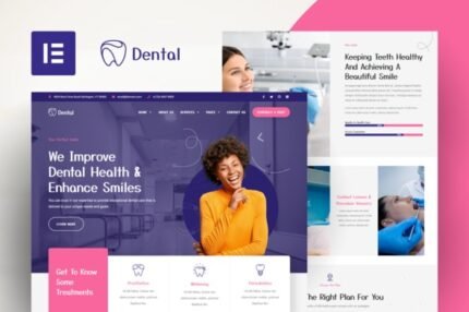 Dental – Dentist Clinic & Medical Elementor Pro Template Kit