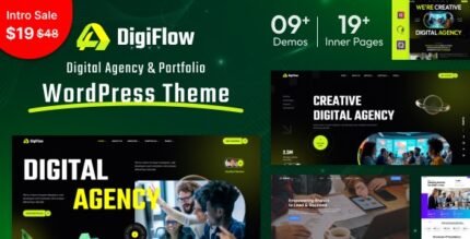 DigiFlow 2.1 – Digital Agency WordPress Theme
