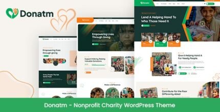 Donatm 1.0.5 – Nonprofit Charity WordPress Theme