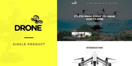 Drone 1.56 – Single Product WordPress Theme