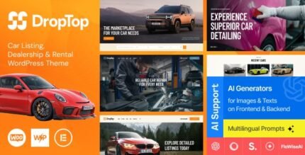Drop-Top 1.3.0 – Car Listing, Dealership & Rental WordPress Theme