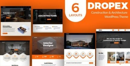 Dropex 2.0 – Architecture WordPress Theme